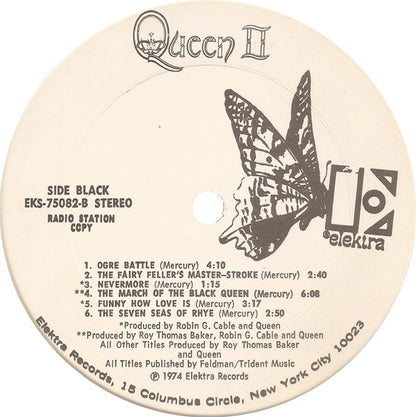 Queen : Queen II (LP, Album, Promo, San)