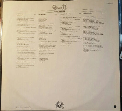 Queen : Queen II (LP, Album, Promo, San)
