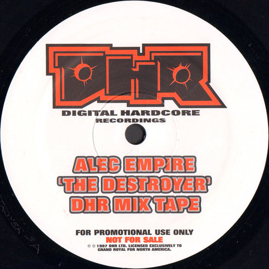 Alec Empire : 'The Destroyer' DHR Mix Tape (LP, Ltd, Mixed, Promo)