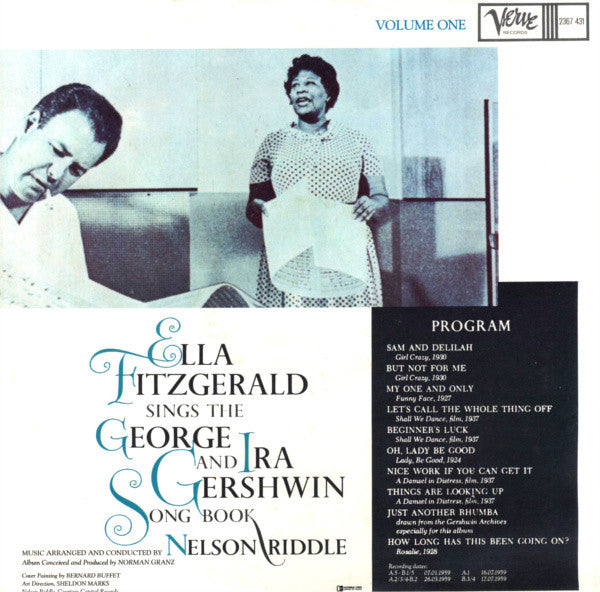 Ella Fitzgerald : Ella Fitzgerald Sings The George And Ira Gershwin Song Book (5xLP, Album, RE + Box)