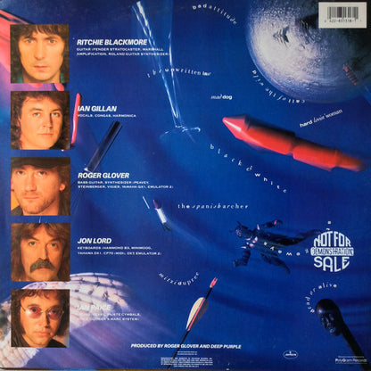Deep Purple : The House Of Blue Light (LP, Album, Promo)