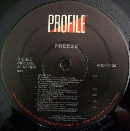 Freeze (13) : Freeze (LP, Album)