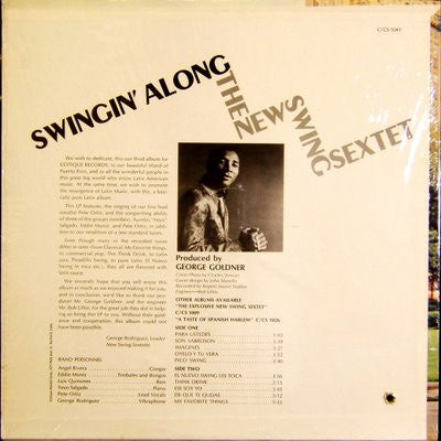 The New Swing Sextet : Swingin' Along (LP, Album)