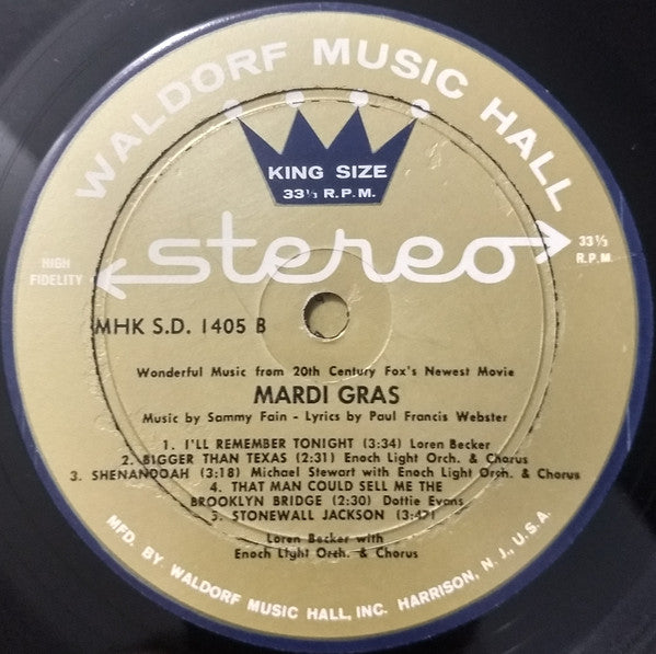 Various : Mardi Gras (LP)