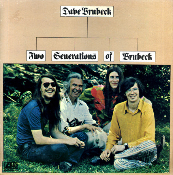 Dave Brubeck : Two Generations Of Brubeck (LP, Album, RI)