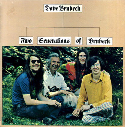 Dave Brubeck : Two Generations Of Brubeck (LP, Album, RI)