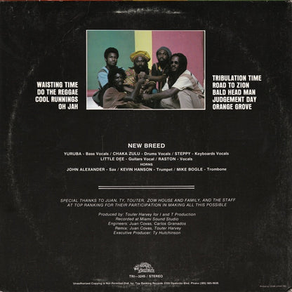 New Breed (10) : Tribulation Time (LP, Album)