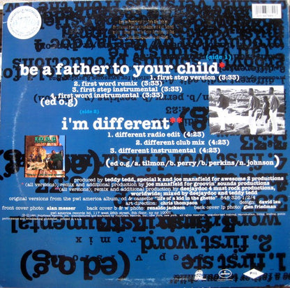Ed O.G & Da Bulldogs : Be A Father To Your Child (12", Promo)