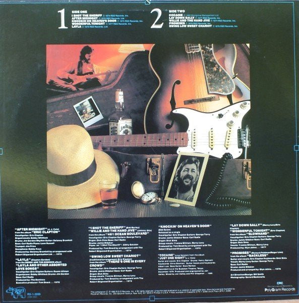 Eric Clapton : Time Pieces (The Best Of Eric Clapton) (LP, Comp, 18 )