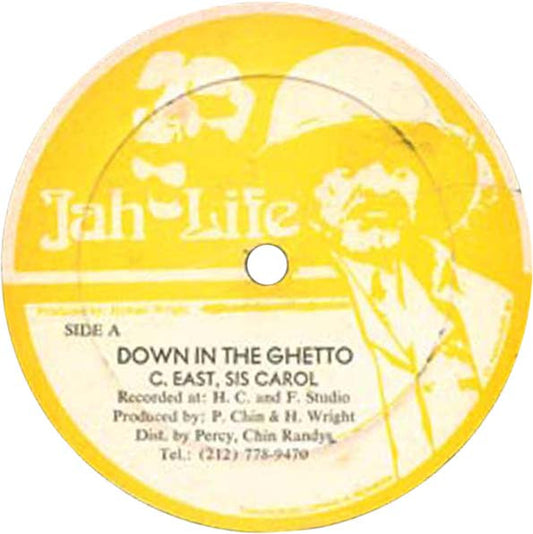 Sister Carol / I Life Players : Down In The Ghetto / Tropic-Anna Dub (12")