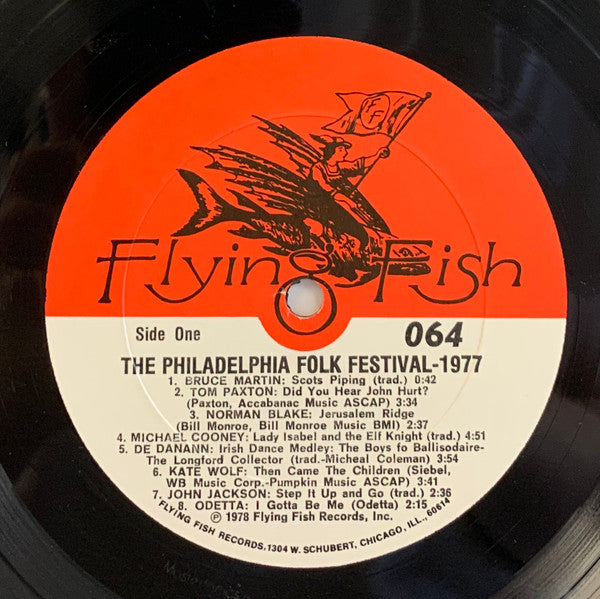 Various : Philadelphia Folk Festival (1977) (LP, Album)