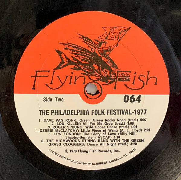 Various : Philadelphia Folk Festival (1977) (LP, Album)