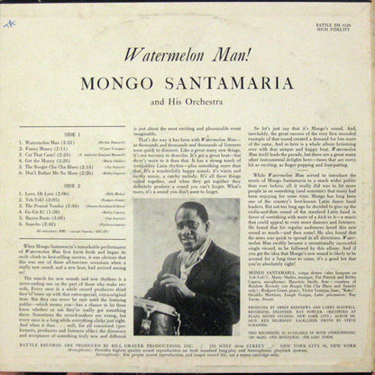 Mongo Santamaria : Watermelon Man! (LP, Album, Mono)