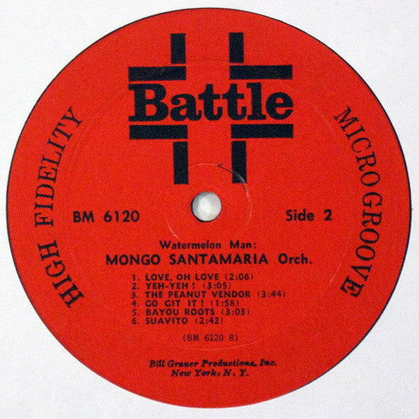 Mongo Santamaria : Watermelon Man! (LP, Album, Mono)