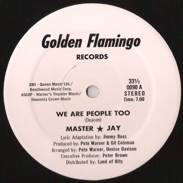 Master Jay : We Are People Too (12")