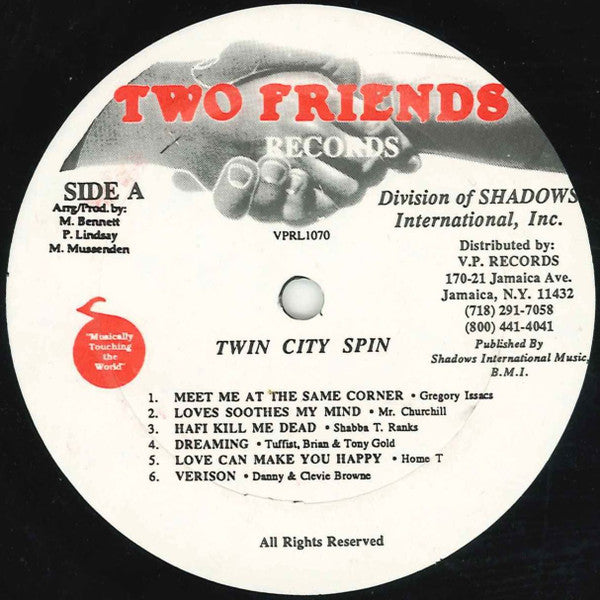 Various : Twin City Spin (LP, Comp)