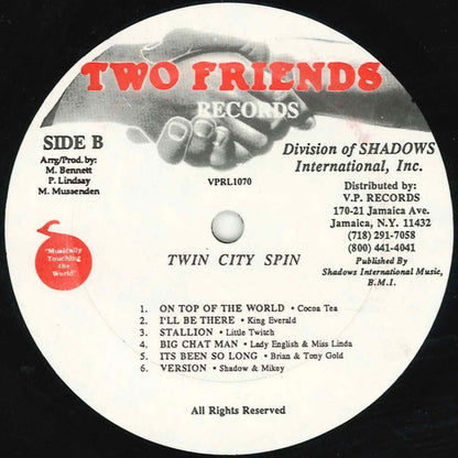 Various : Twin City Spin (LP, Comp)