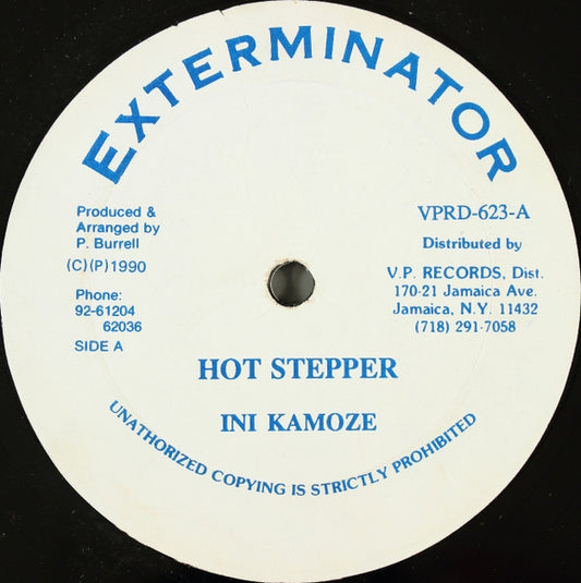 Ini Kamoze : Hot Stepper (12")