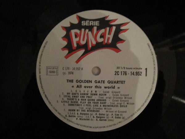 The Golden Gate Quartet : All Over This World (2xLP, Comp, RE)