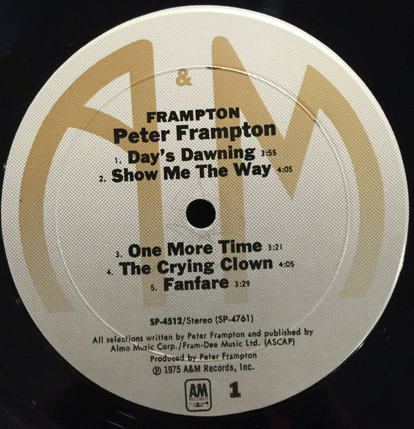 Peter Frampton : Frampton (LP, Album, Ter)