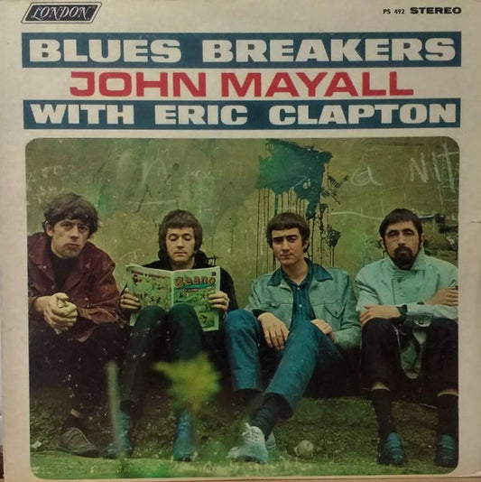 John Mayall With Eric Clapton : Blues Breakers (LP, Album, Glo)