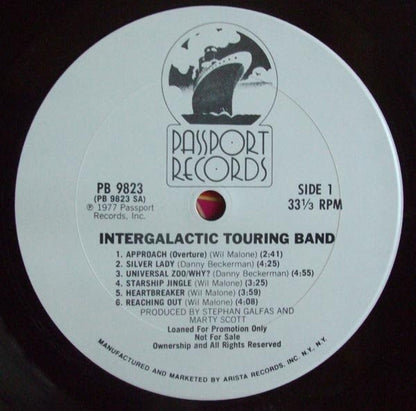 Intergalactic Touring Band : Intergalactic Touring Band (LP, Album, Promo, San)