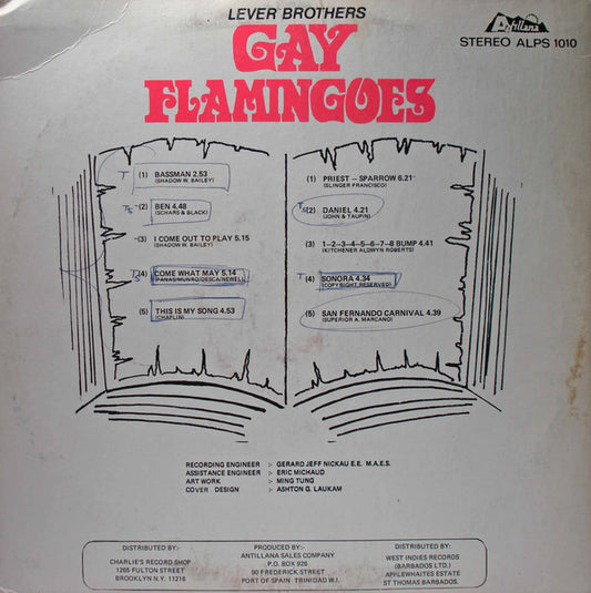 Gay Flamingoes : Let's Hear It For Today (LP)