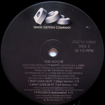 The Roots : Proceed (Pts. 1 & 3) (12", Maxi)