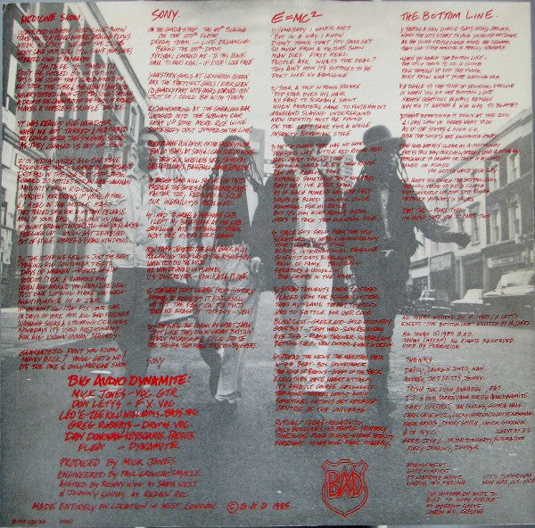 Big Audio Dynamite : This Is Big Audio Dynamite (LP, Album, Pit)