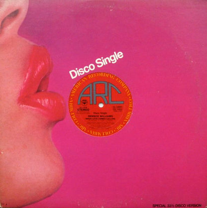 Deniece Williams : When Love Comes Calling / I've Got The Next Dance (12", Single)