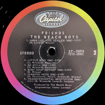 The Beach Boys : Friends (LP, Album)
