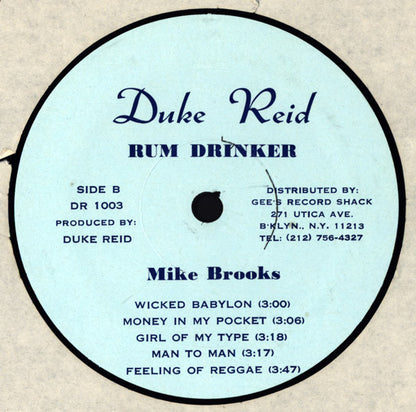 Mike Brooks : Rum Drinker (LP, Album)