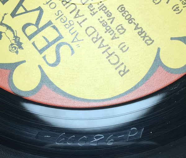 Richard Tauber : Opera Arias (LP, Comp, Mono)