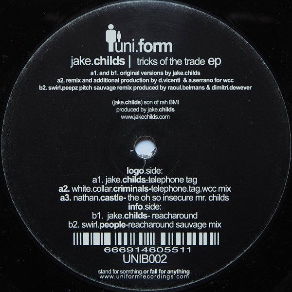 Jake Childs : Tricks Of The Trade EP (12", EP)