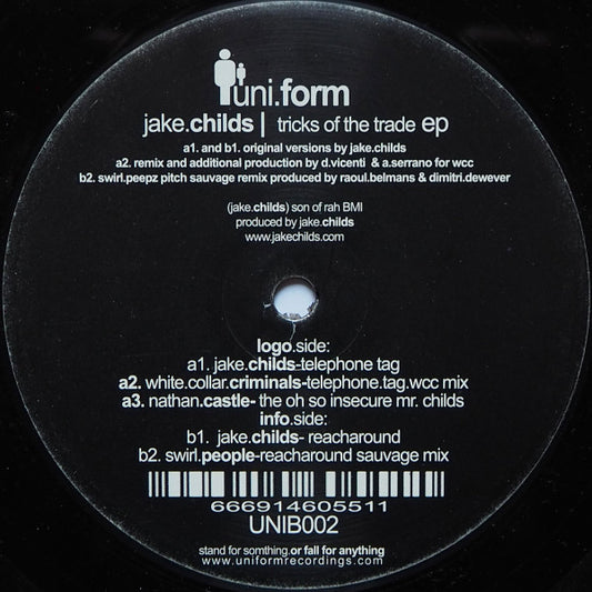 Jake Childs : Tricks Of The Trade EP (12", EP)