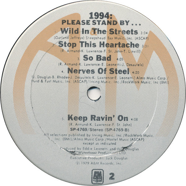 1994: : Please Stand By... (LP, Album)