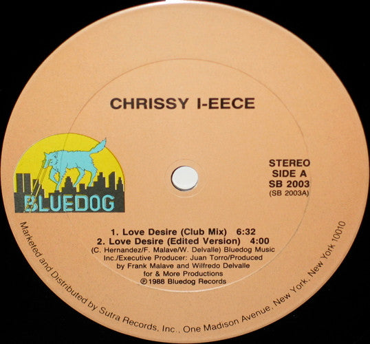 Chrissy I-Eece : Love Desire (12", Single)