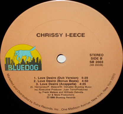 Chrissy I-Eece : Love Desire (12", Single)