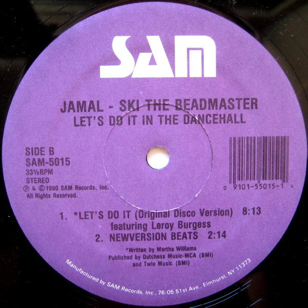 Jamalski : Let's Do It In The Dancehall (12")