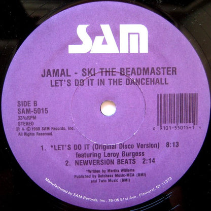 Jamalski : Let's Do It In The Dancehall (12")
