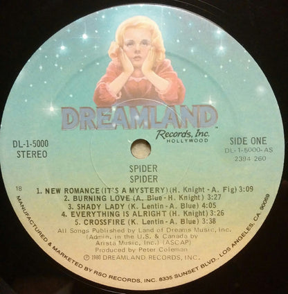 Spider (12) : Spider (LP, Album, 18 )