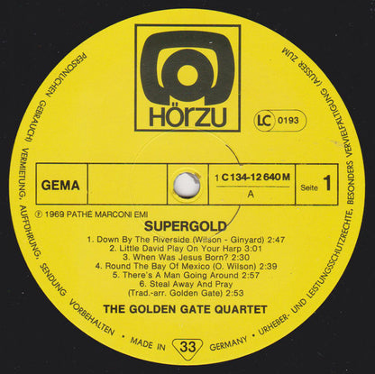 The Golden Gate Quartet : Super Gold (2xLP, Comp, RE)