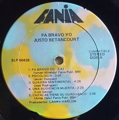 Justo Betancourt : Pa Bravo Yo (LP, Album)