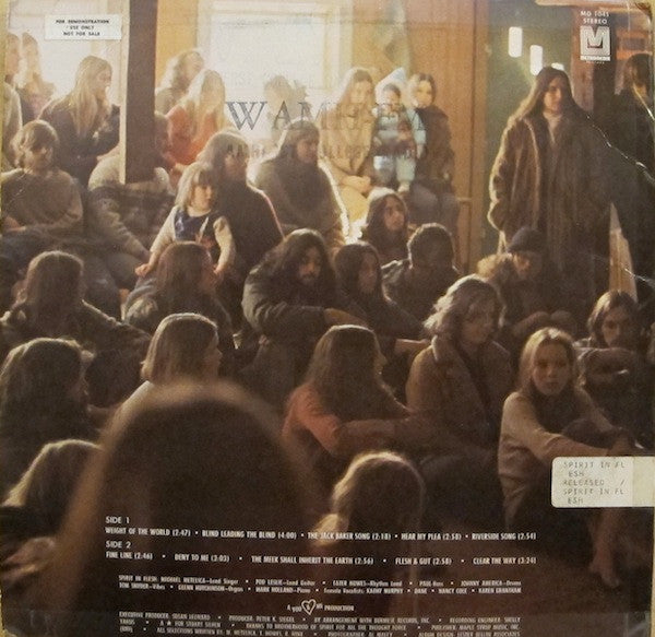 Spirit In Flesh : Spirit In Flesh (LP, Album, Promo)