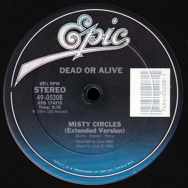 Dead Or Alive : You Spin Me Round (Like A Record) (Murder Mix) (12", Single, Pit)