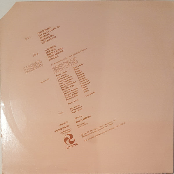 Lebron Brothers : Hot Stuff (LP, Album)