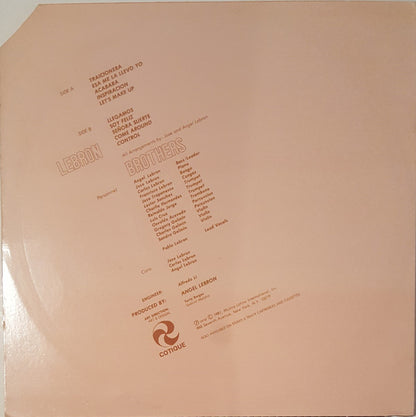Lebron Brothers : Hot Stuff (LP, Album)