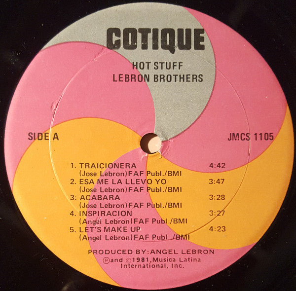 Lebron Brothers : Hot Stuff (LP, Album)