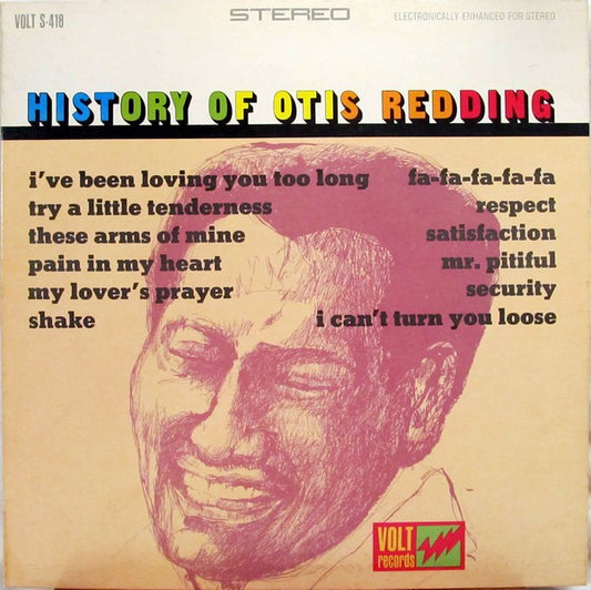 Otis Redding : History Of Otis Redding (LP, Comp, Ter)