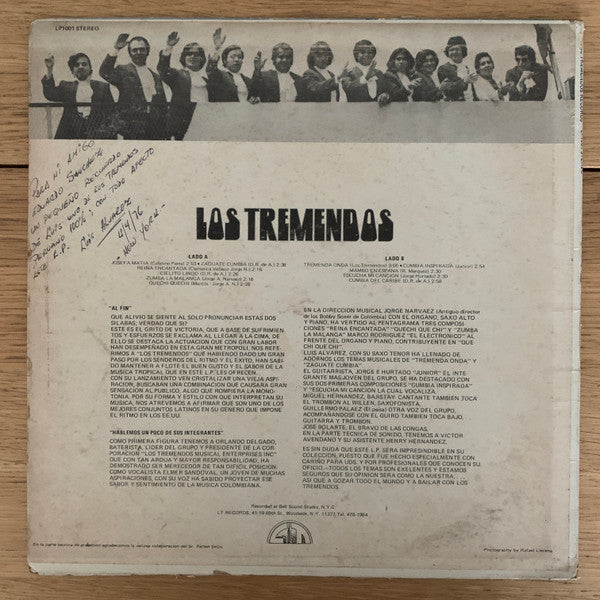 Los Tremendos (2) : Los Tremendos (LP, Album)